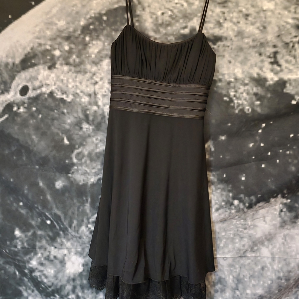 Black Spagetti Strap Dress